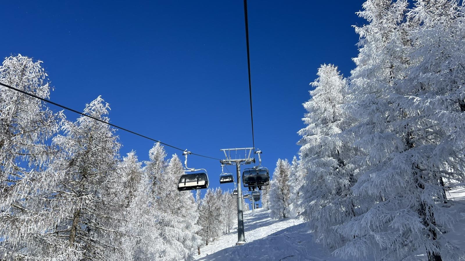 Alpenchalet Nockblick am Afritzer See-Gebied winter 20km