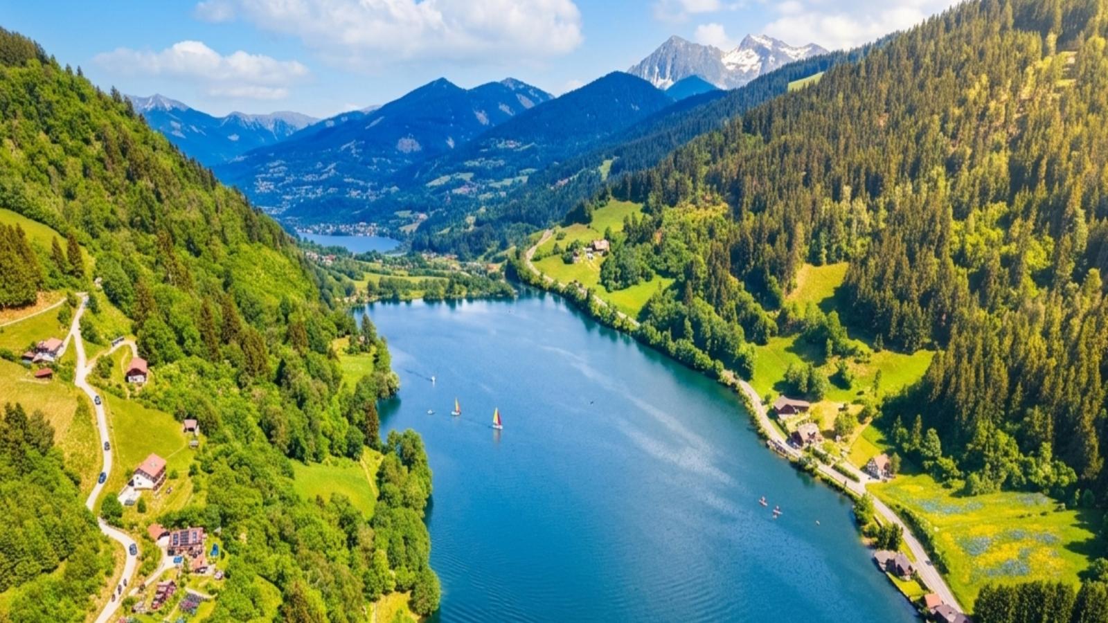 Alpenchalet Nockblick am Afritzer See - Areas within 1km in summer