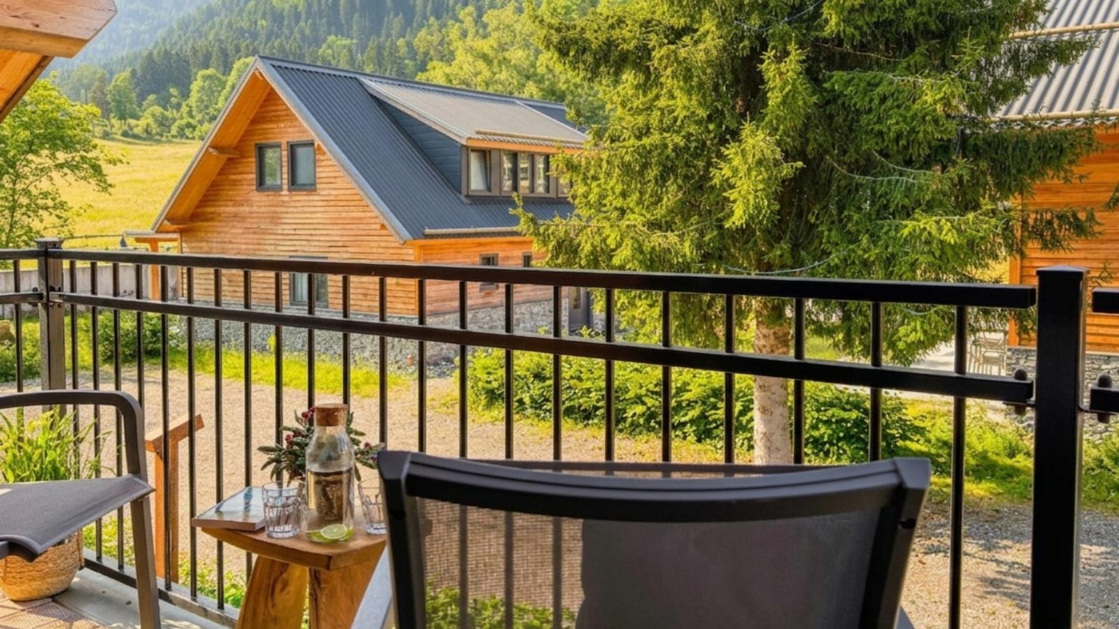 Alpenchalet Nockblick am Afritzer See - View in summer