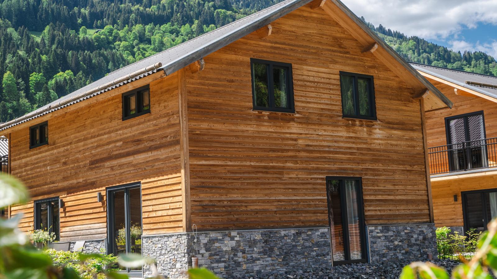 Alpenchalet Nockblick am Afritzer See-Buitenkant zomer