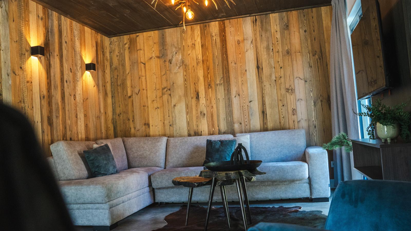 Alpenchalet Nockblick am Afritzer See-Woonkamer