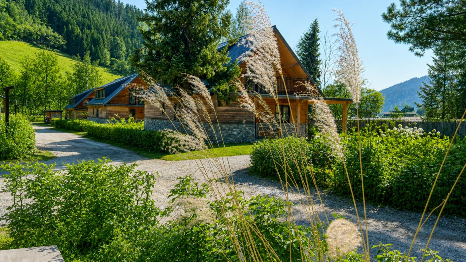 Alpenchalet Nockblick am Afritzer See - View in summer