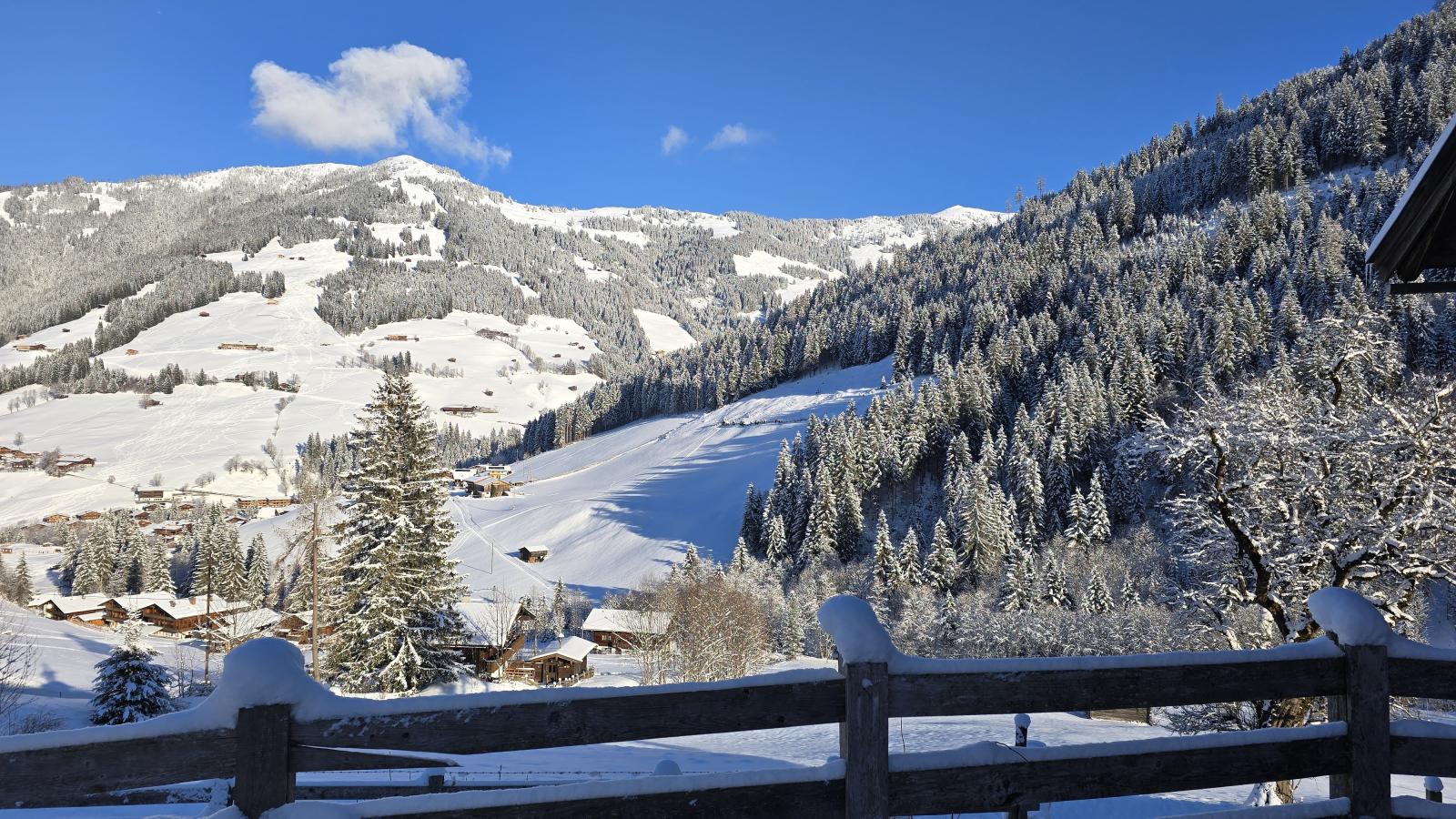 Hacklerhof Top 1-Uitzicht winter