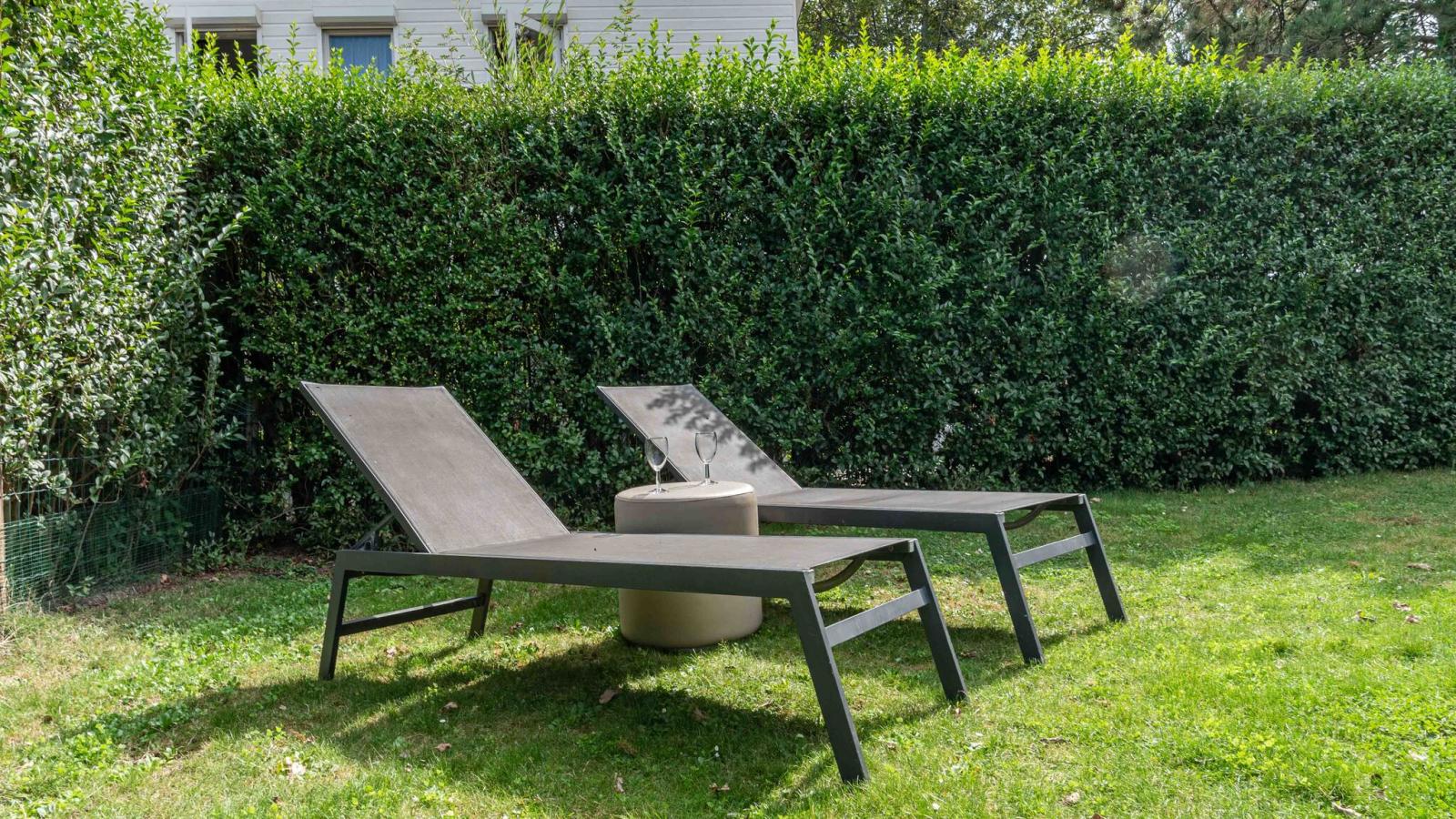 Zeeuwse Wellness Lodge - Jardins en été