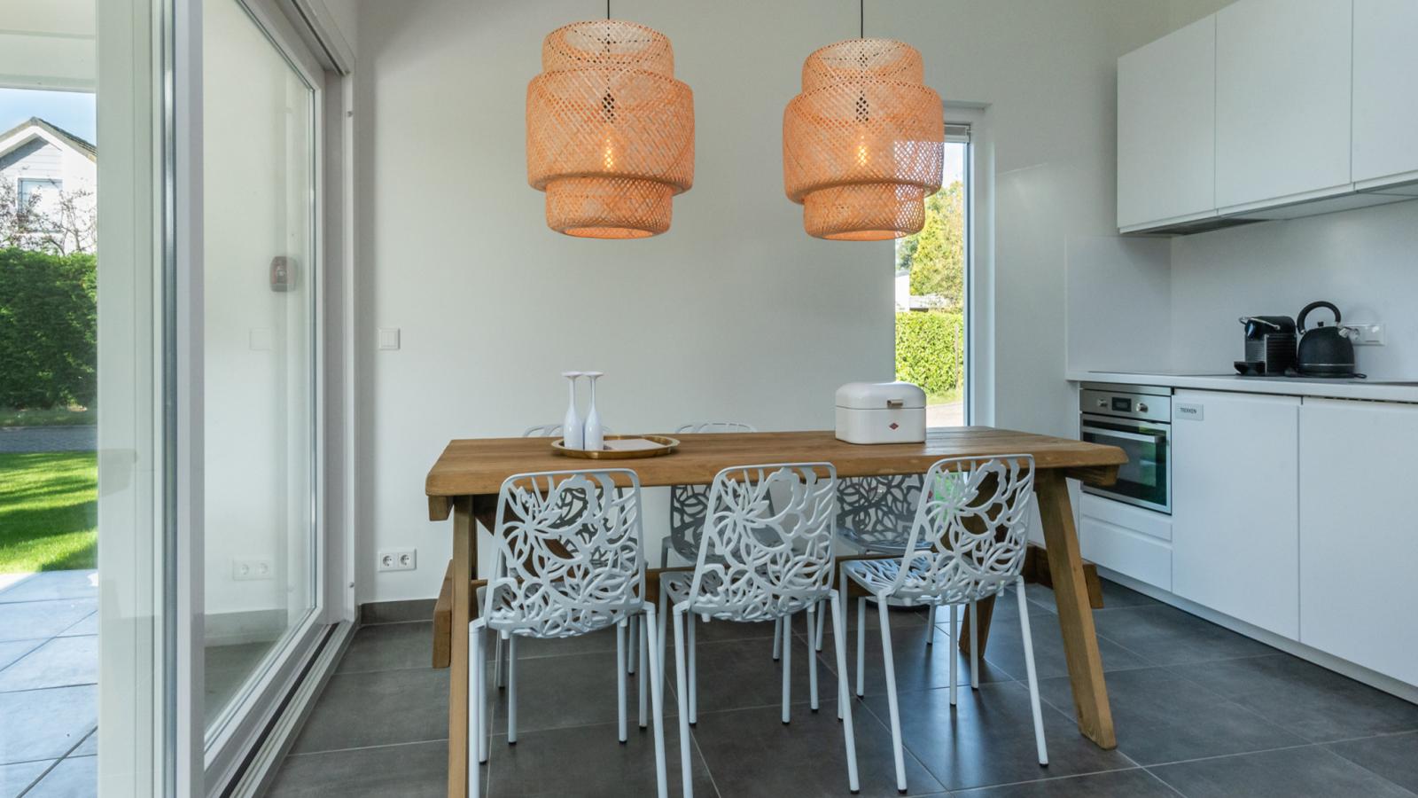 Bos  Meer Lodge Kamperland - Salle à manger