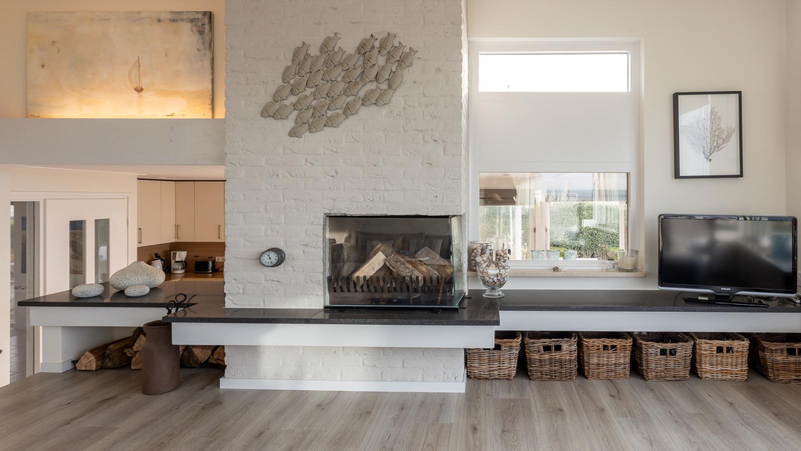 Veerse Meer Natuurvilla - Woonkamer