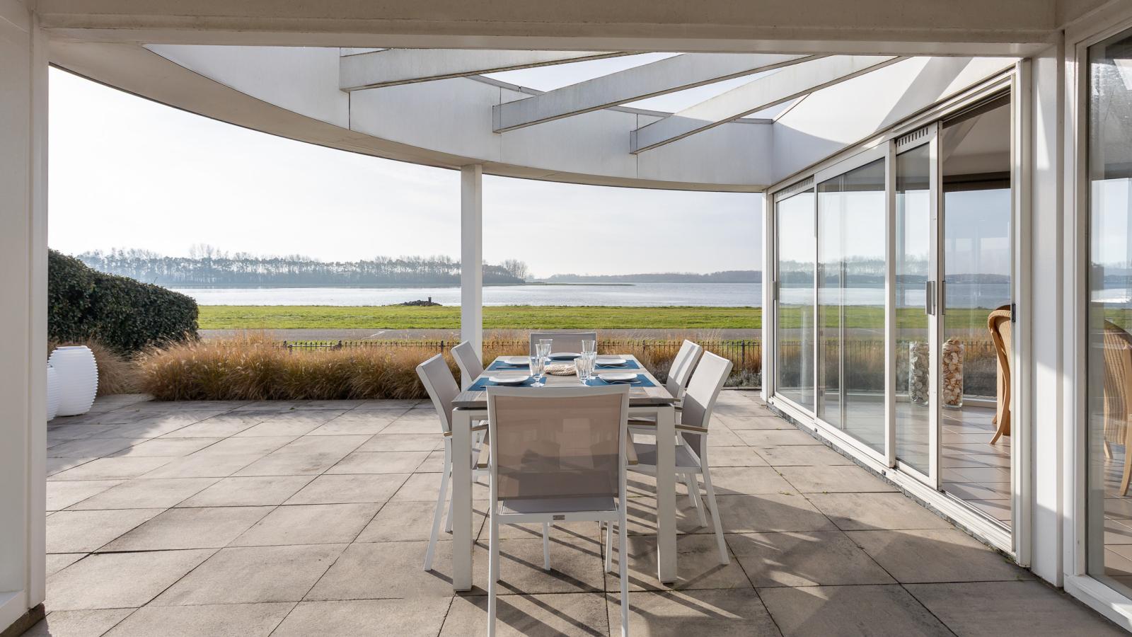 Veerse Meer Natuurvilla - Terrasbalkon