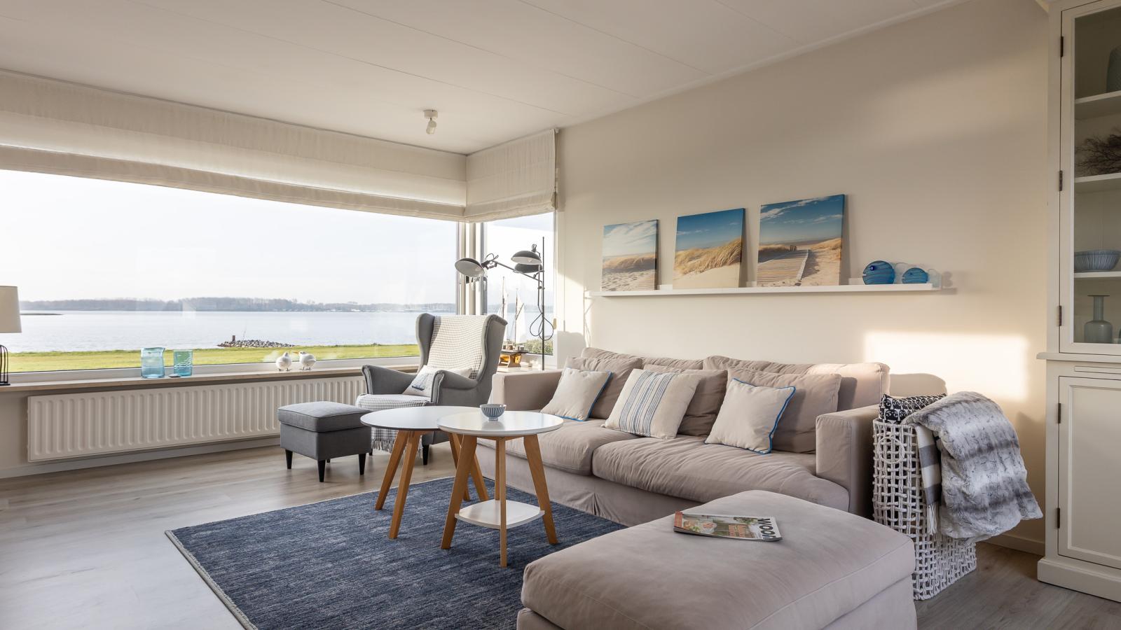 Veerse Meer Natuurvilla - Woonkamer