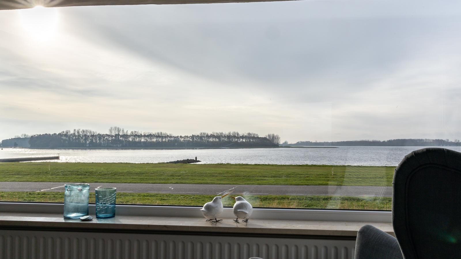 Veerse Meer Natuurvilla - Uitzicht zomer