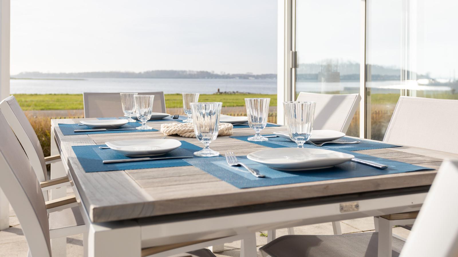 Veerse Meer Natuurvilla - Terrasbalkon