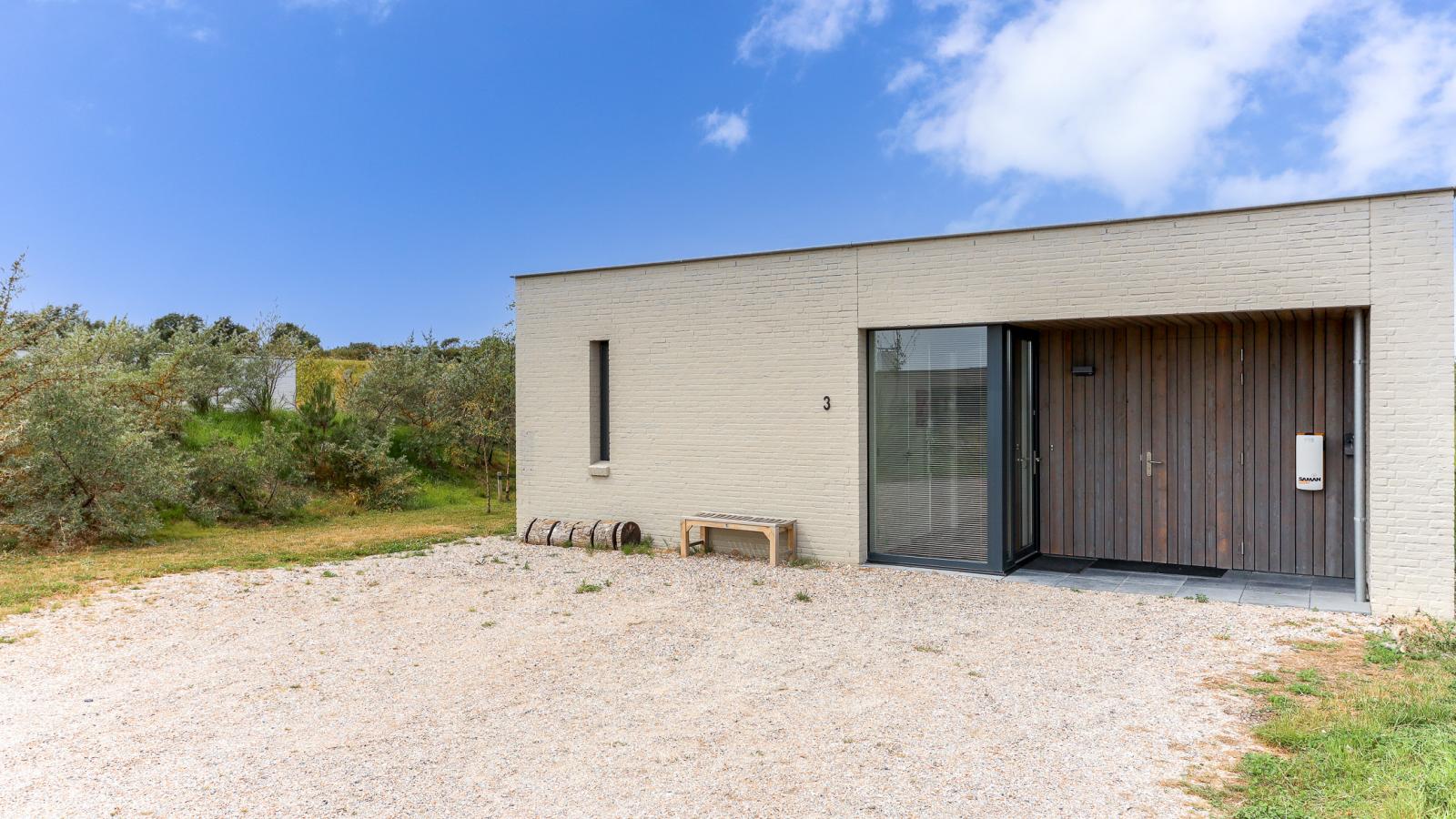 Duinvallei Lodge Zeeland - Buitenkant zomer