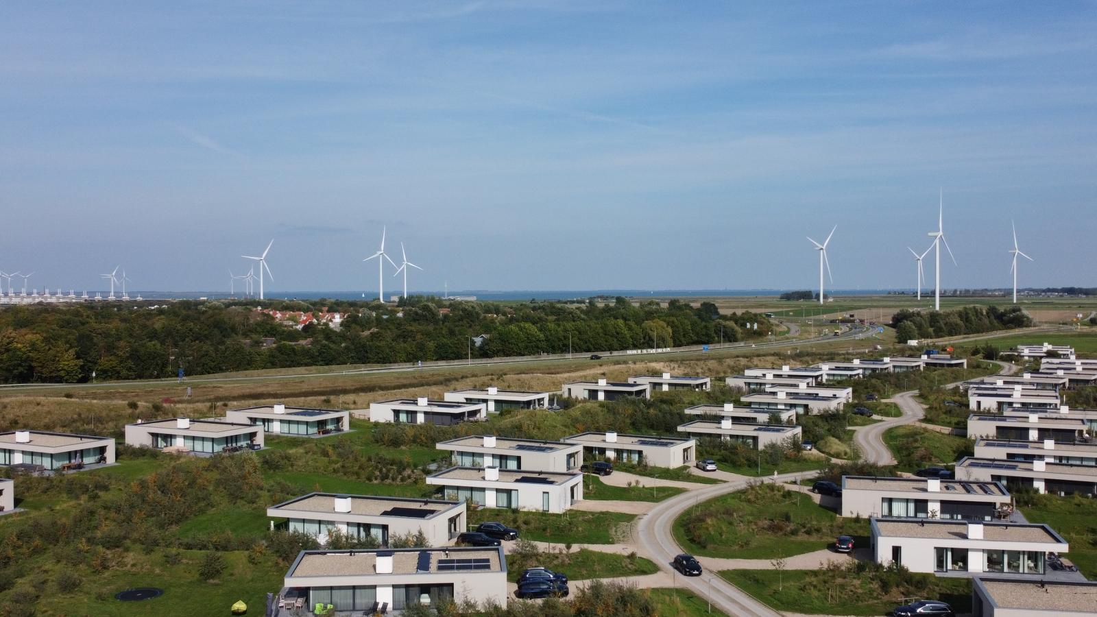 Duinvallei Lodge Zeeland - Gebieden zomer 1km