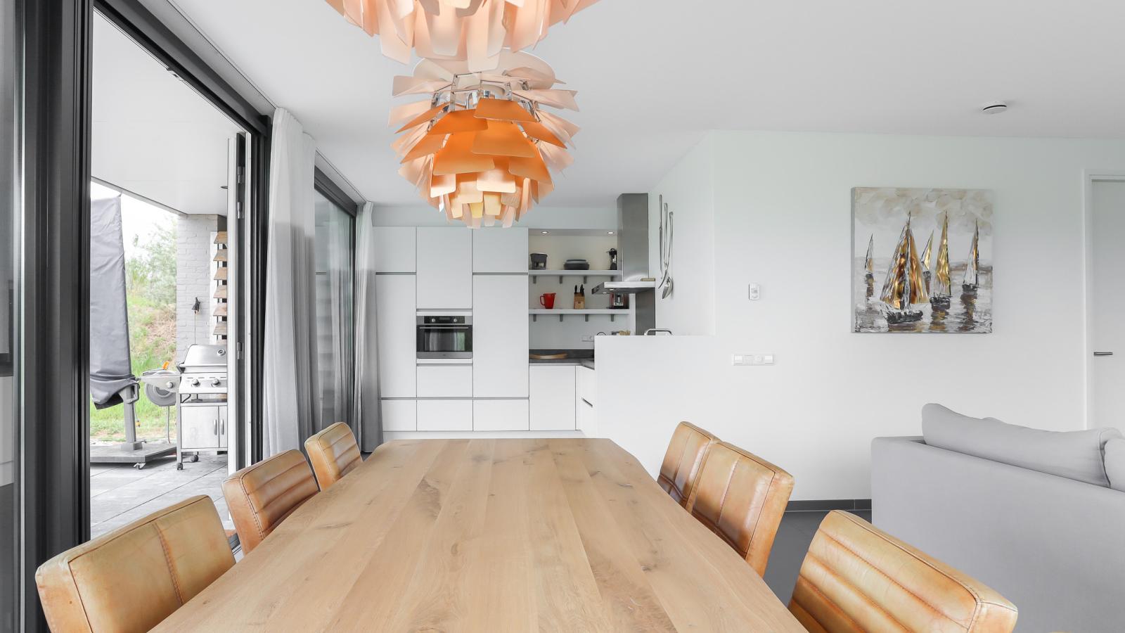 Duinvallei Lodge Zeeland - Eetkamer