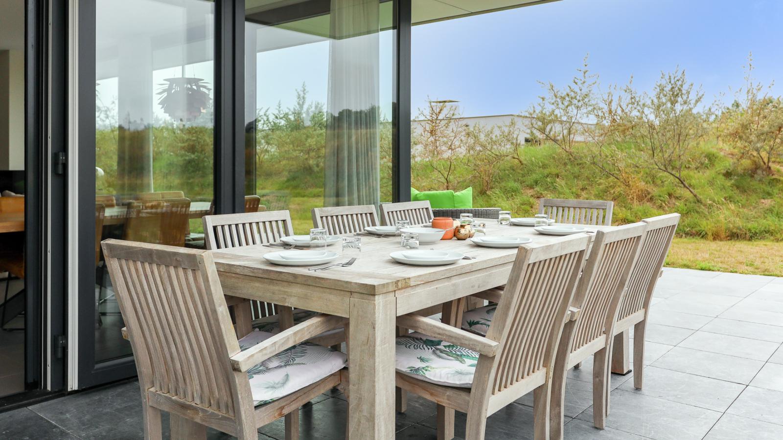 Duinvallei Lodge Zeeland - Terrasbalkon