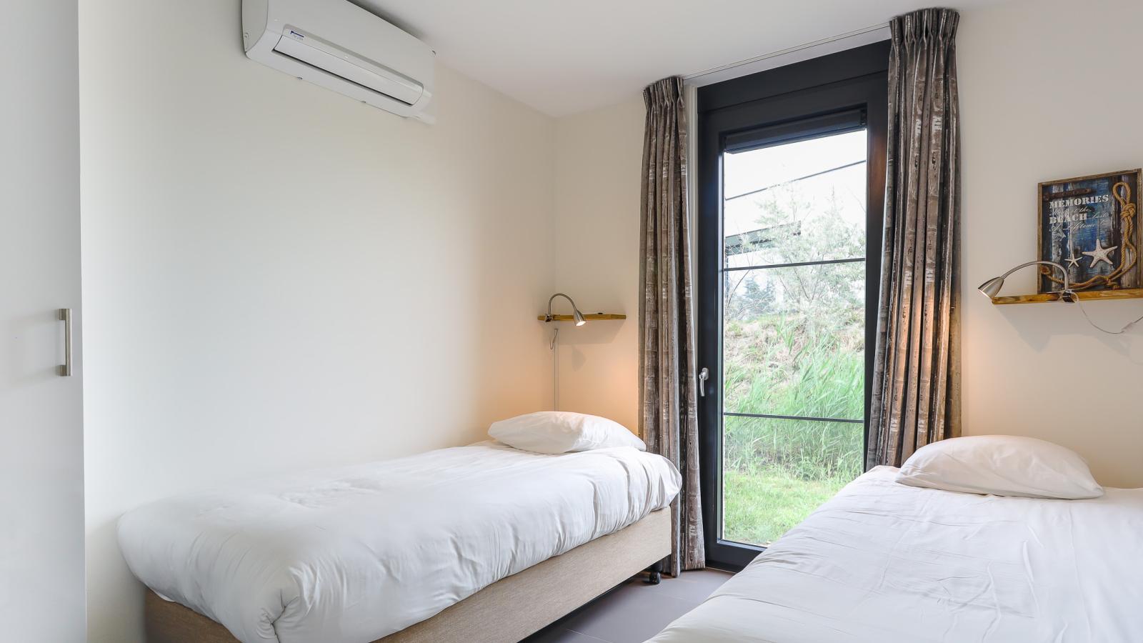 Duinvallei Lodge Zeeland - Slaapkamer