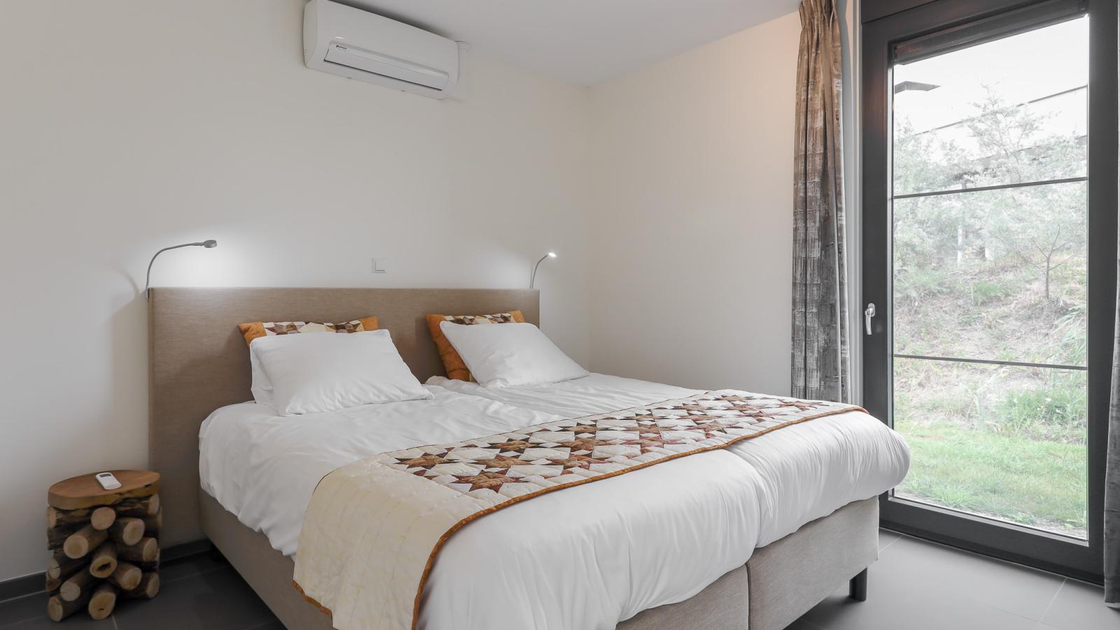 Duinvallei Lodge Zeeland - Slaapkamer