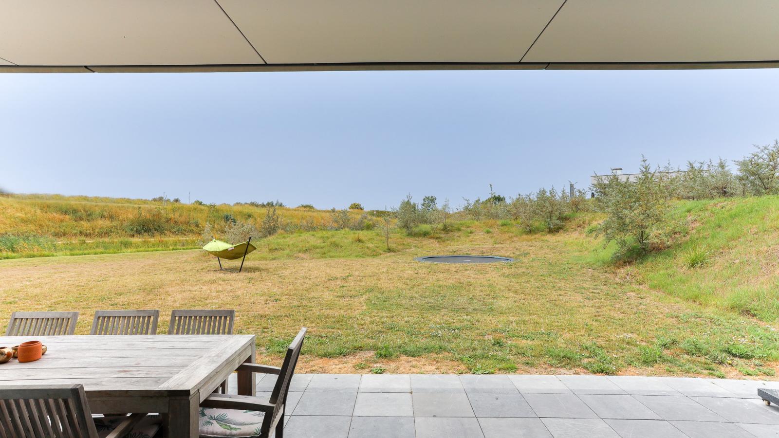 Duinvallei Lodge Zeeland - Uitzicht zomer