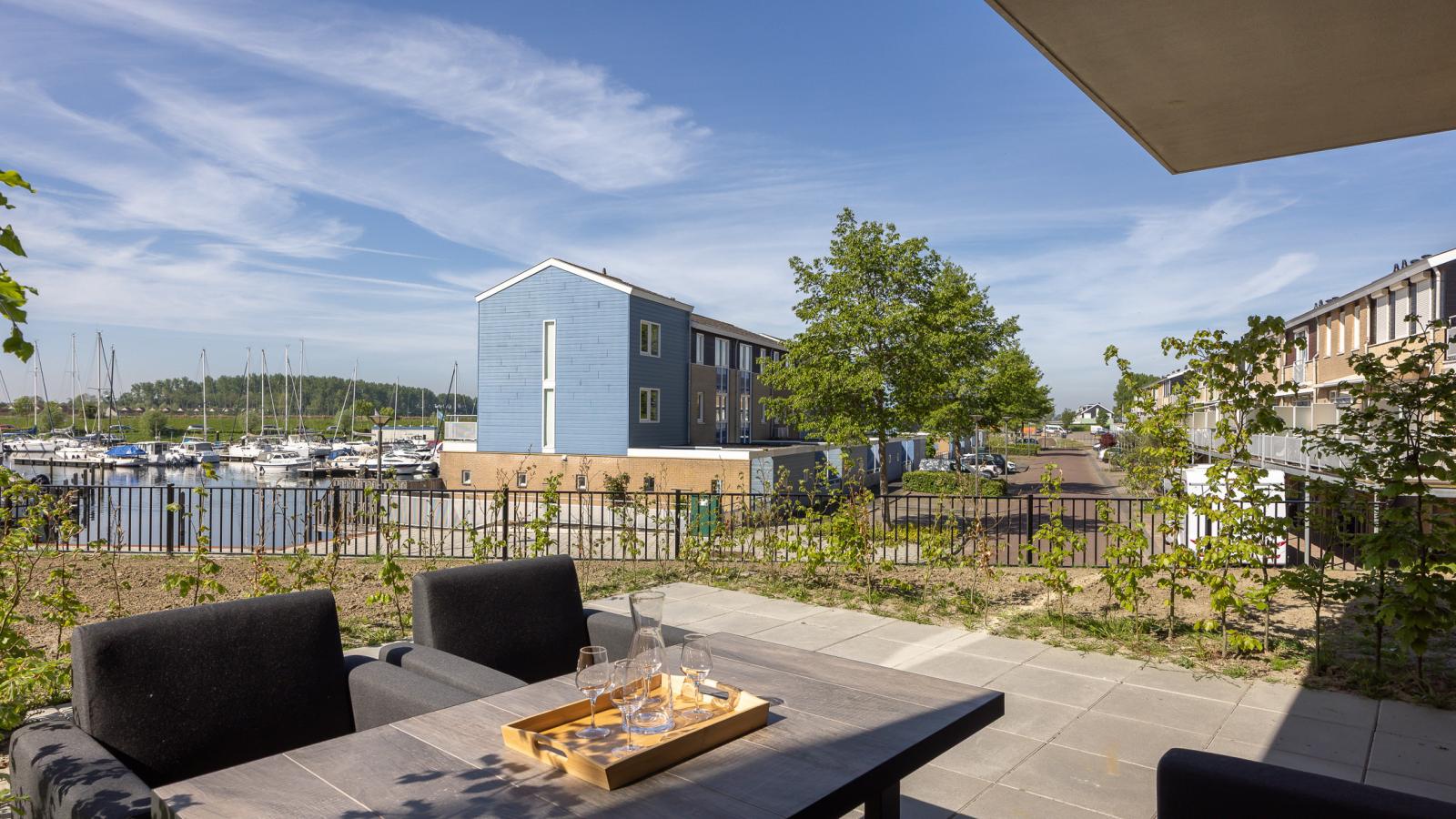 Marina House Kortgene - Terrasbalkon