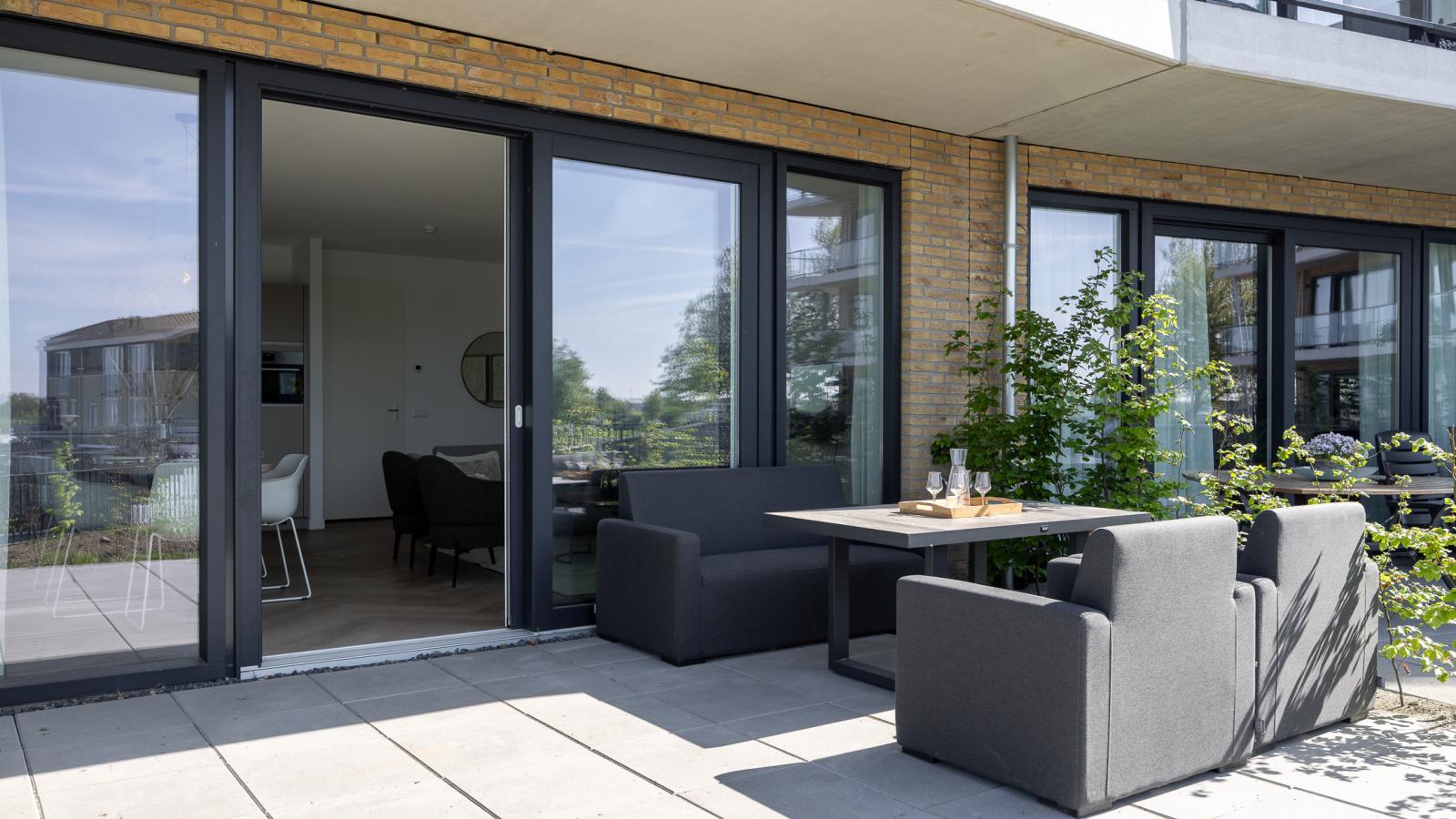 Marina House Kortgene - Terrasbalkon