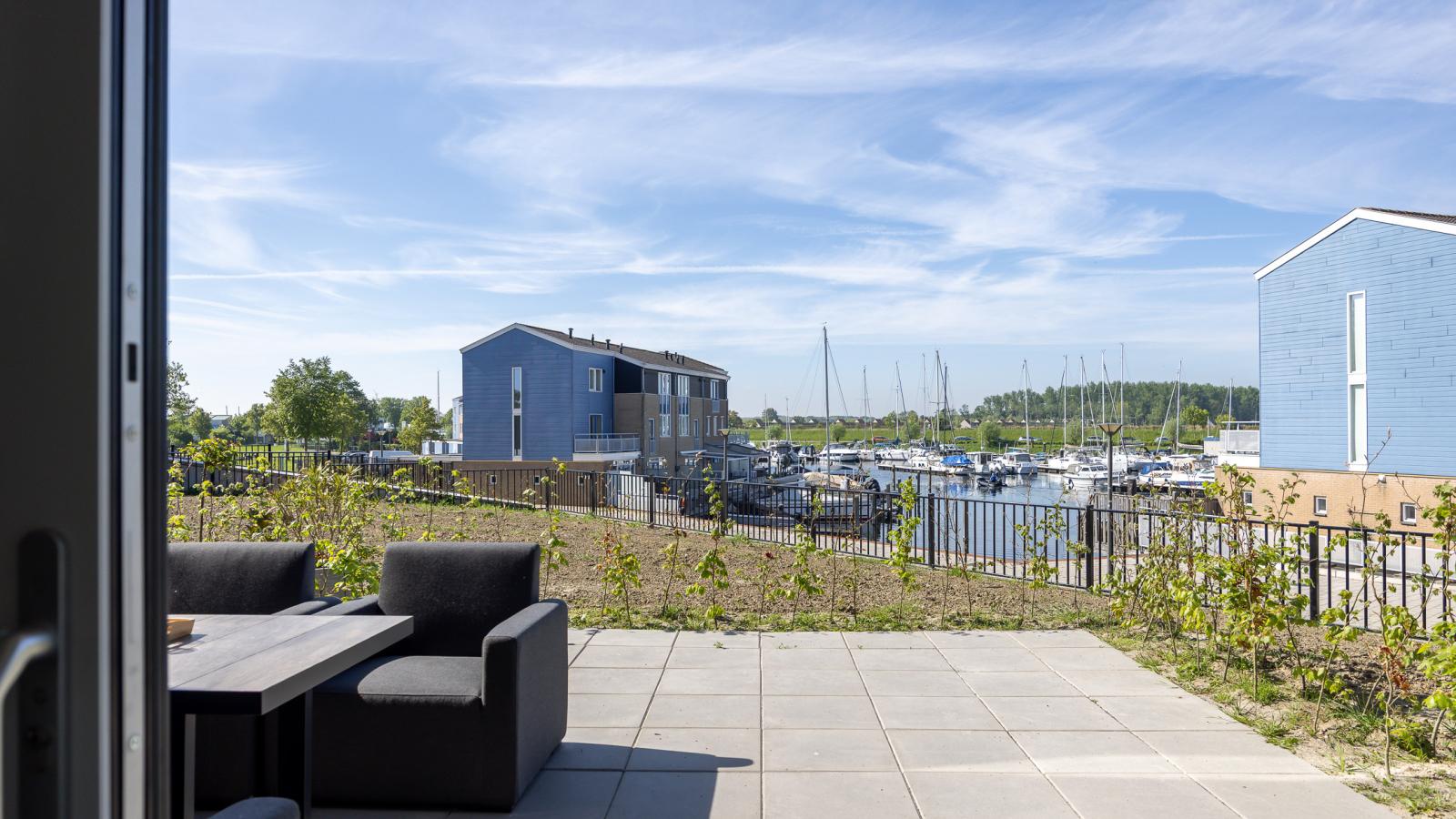 Marina House Kortgene - Waterzicht