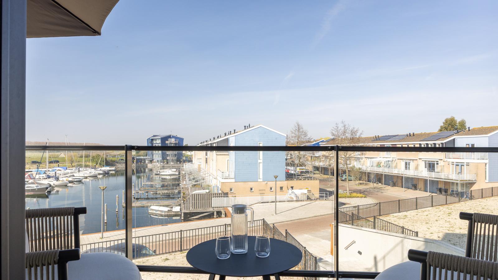 Marina Spa View Kortgene - Uitzicht zomer