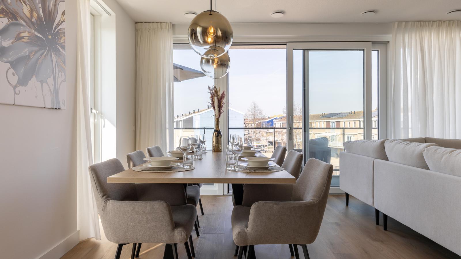 Marina Spa View Kortgene - Eetkamer