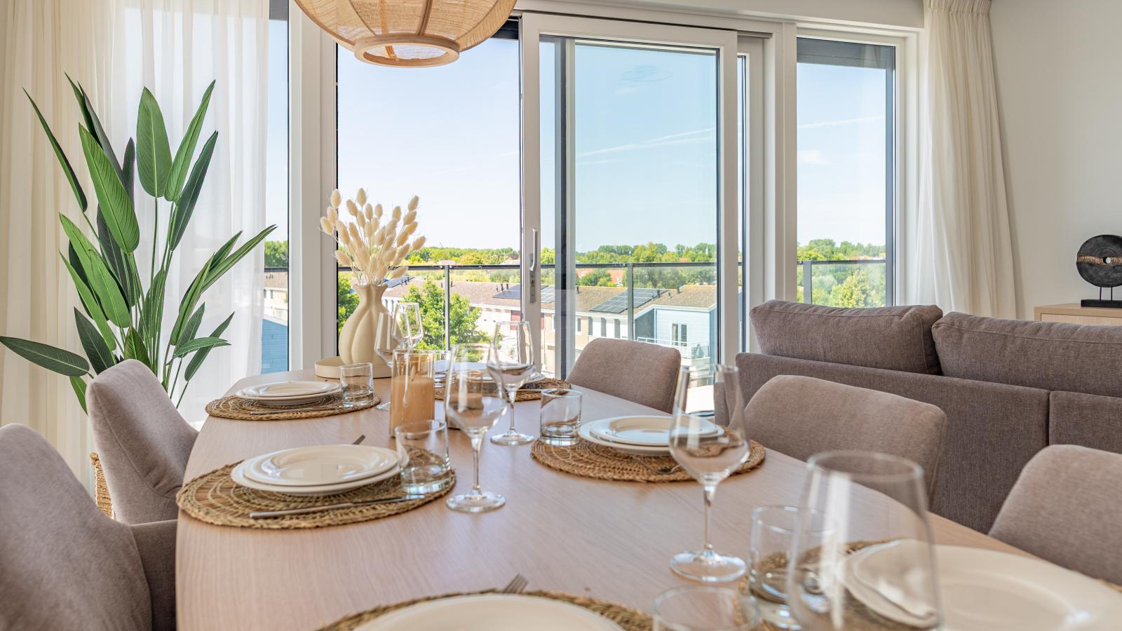 Marina Penthouse Kortgene - Eetkamer