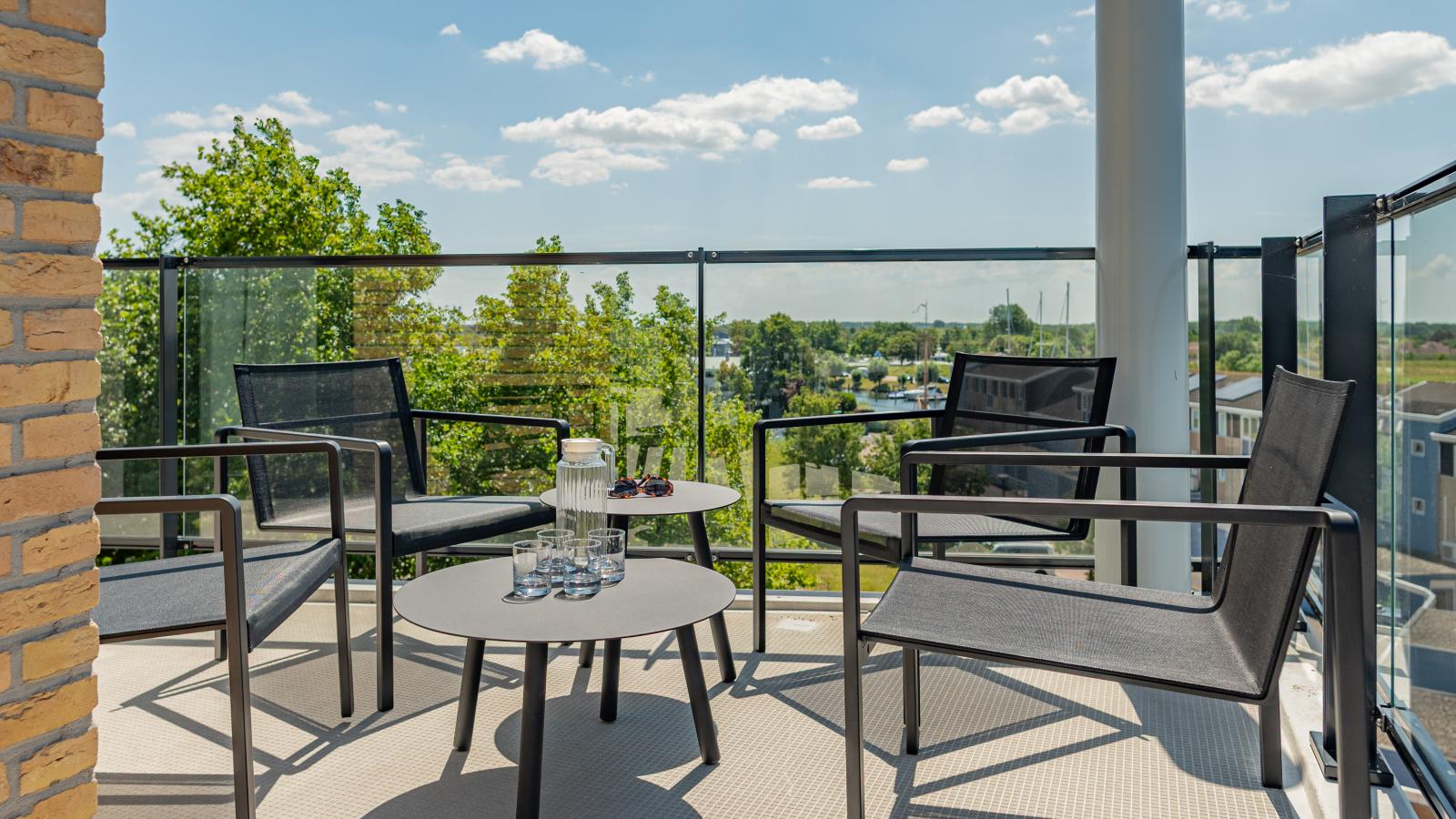 Marina Penthouse Kortgene - Terrasbalkon