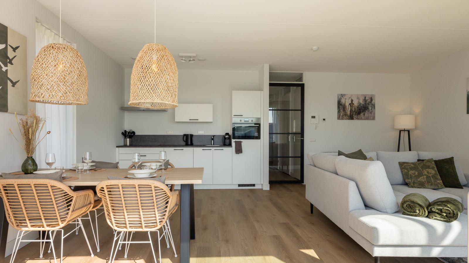 Panorama Appartement Kortgene - Keuken