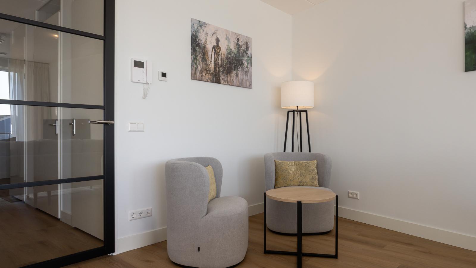 Panorama Appartement Kortgene - Woonkamer