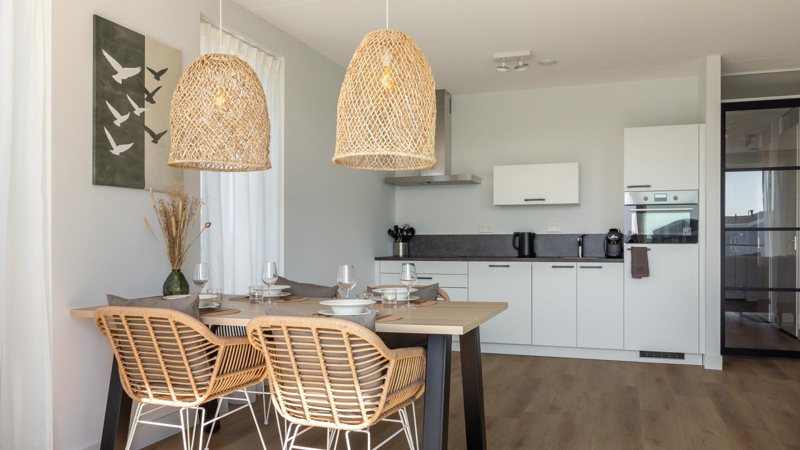 Panorama Appartement Kortgene - Keuken