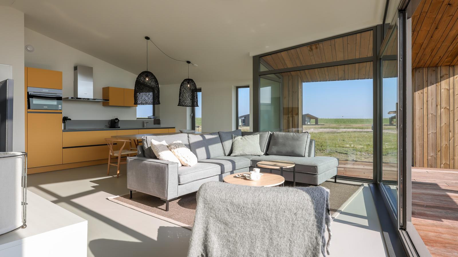 Natuurhuis Avondpolder - Woonkamer