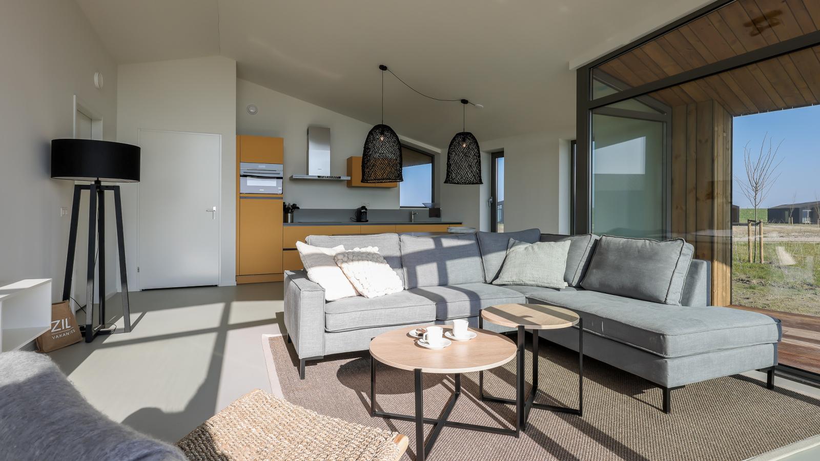 Natuurhuis Avondpolder - Woonkamer