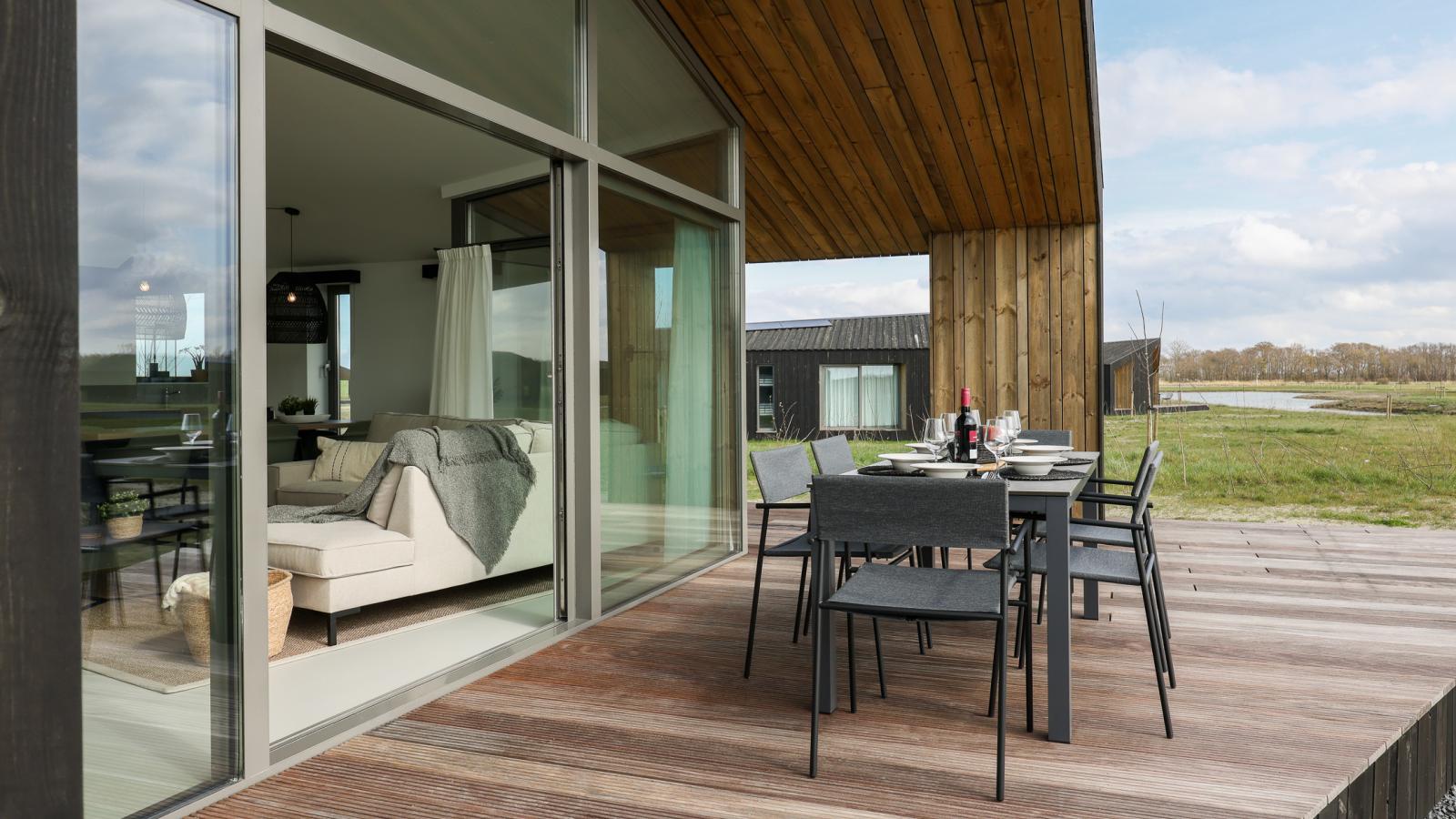 Natuurhuis Oeverlicht - Terrasbalkon