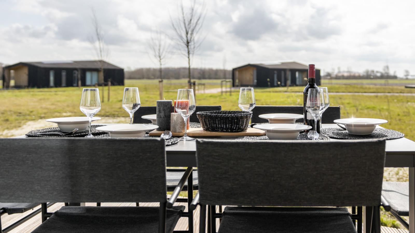 Natuurhuis Oeverlicht - Uitzicht zomer