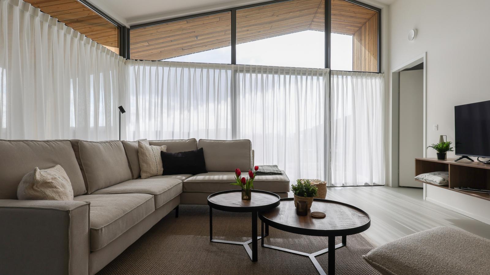 Natuurhuis Oeverlicht - Woonkamer