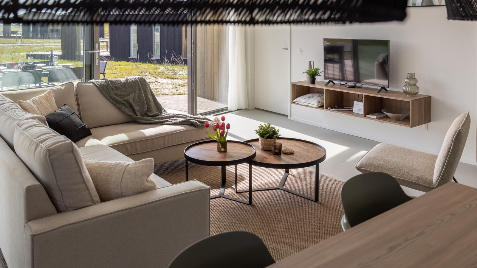 Natuurhuis Oeverlicht - Woonkamer