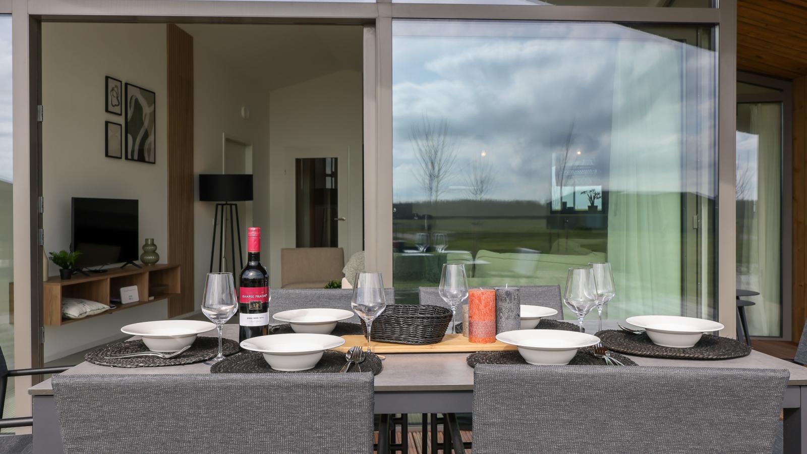 Natuurhuis Oeverlicht - Terrasbalkon