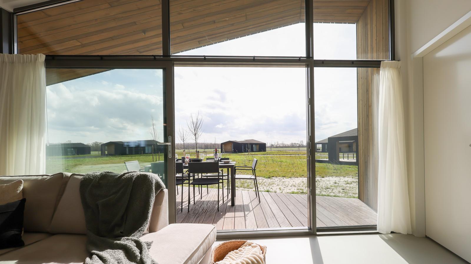 Natuurhuis Oeverlicht - Uitzicht zomer