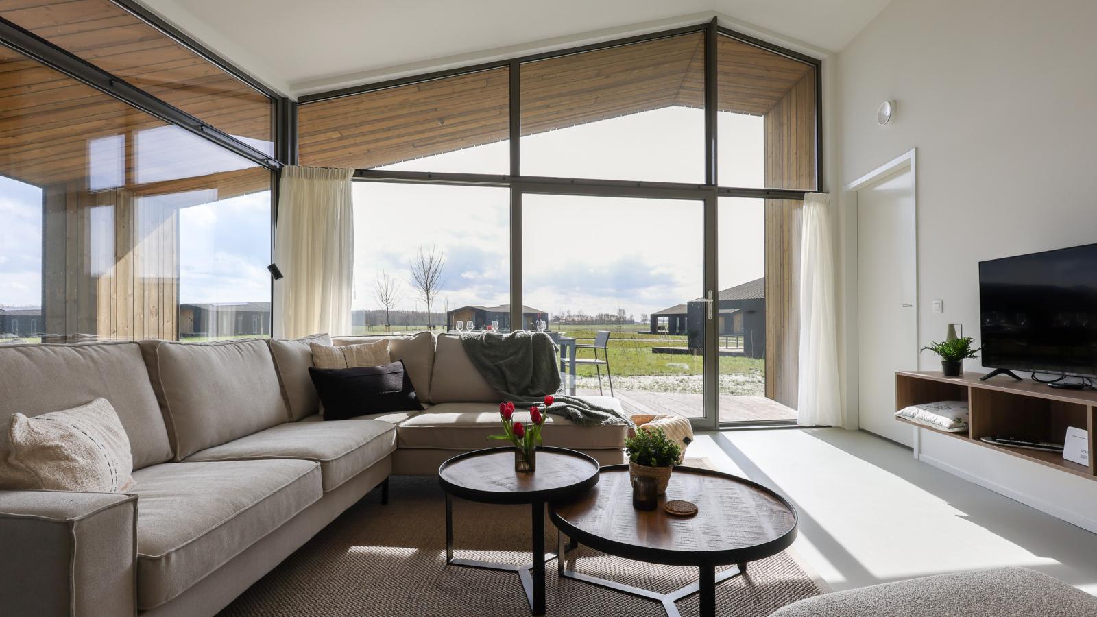 Natuurhuis Oeverlicht - Woonkamer