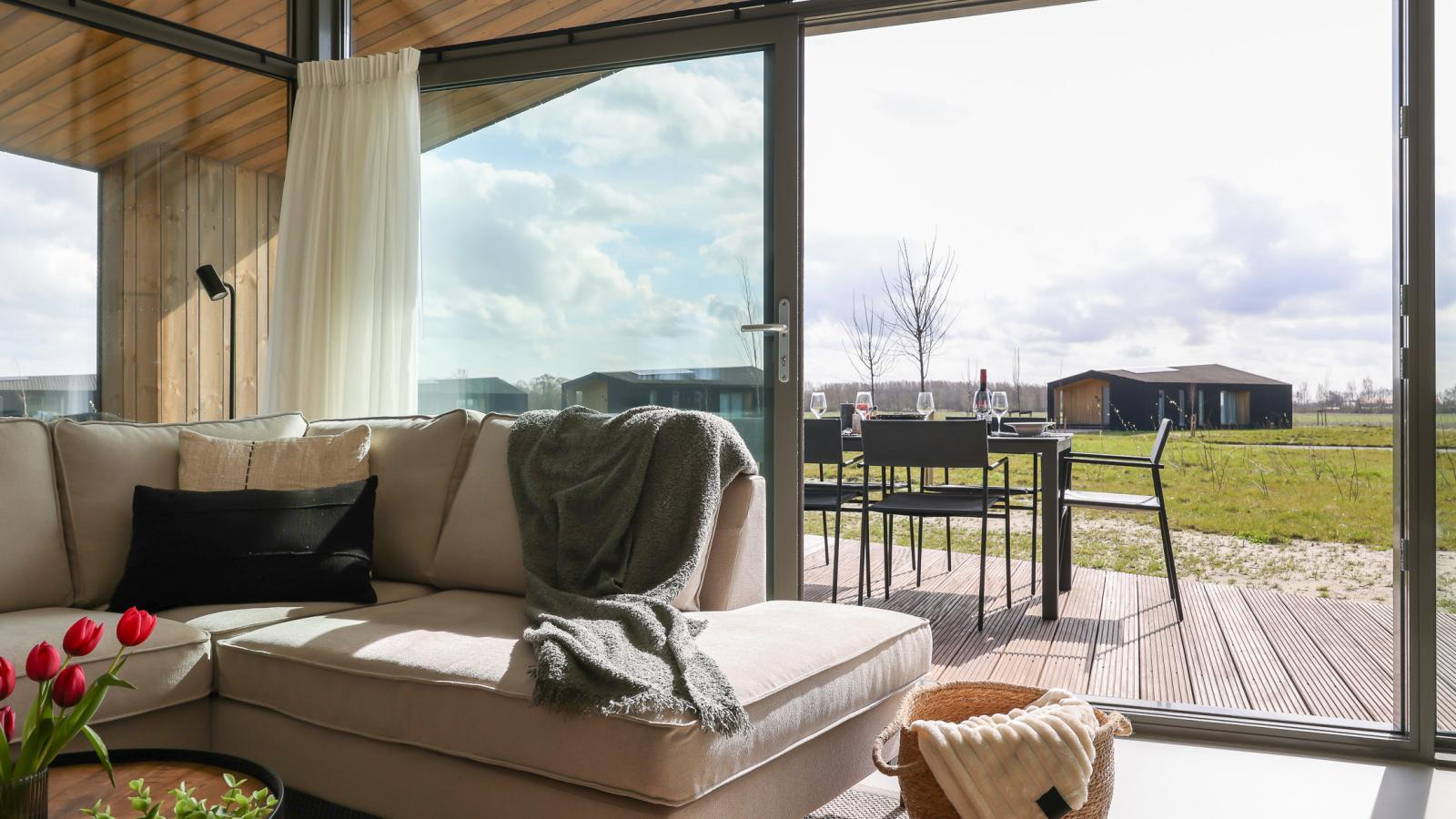 Natuurhuis Oeverlicht - Woonkamer