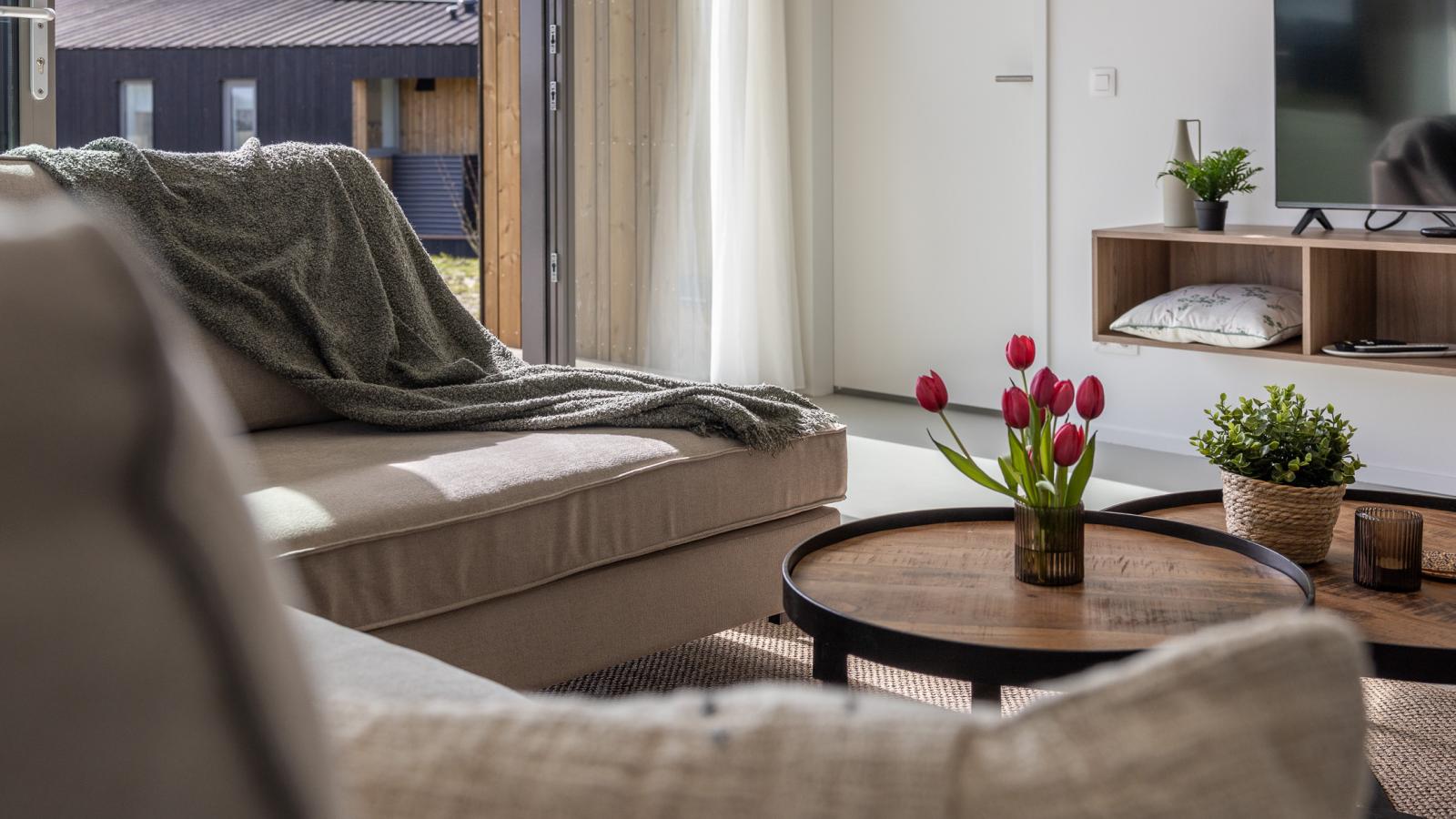 Natuurhuis Oeverlicht - Woonkamer