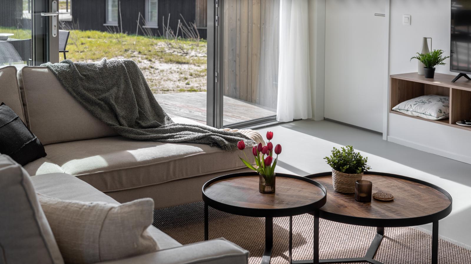 Natuurhuis Oeverlicht - Woonkamer