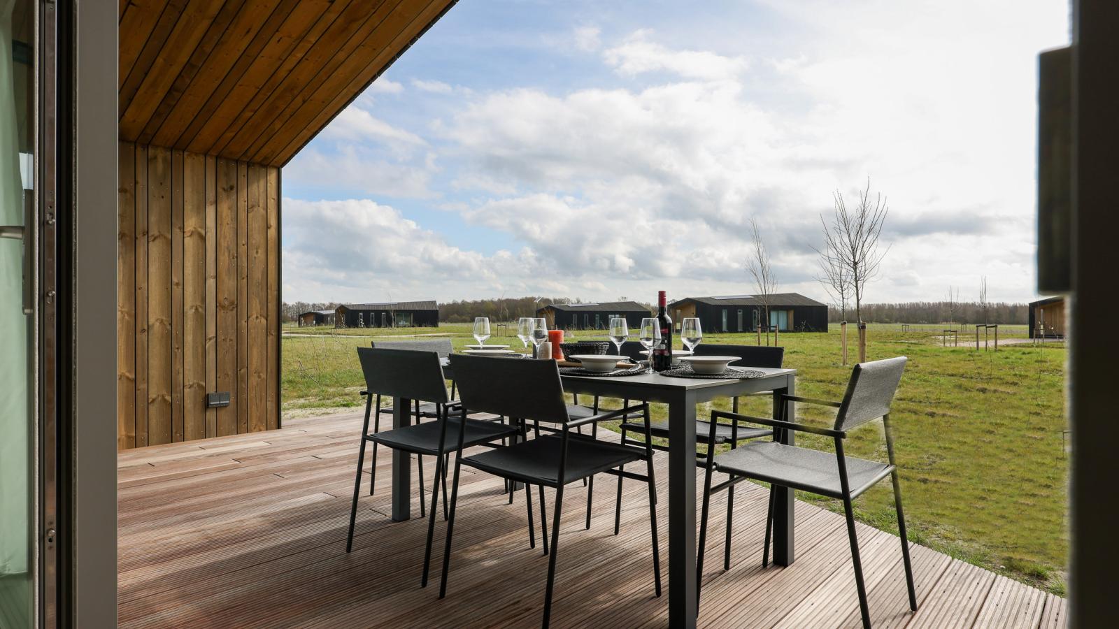 Natuurhuis Oeverlicht - Terrasbalkon