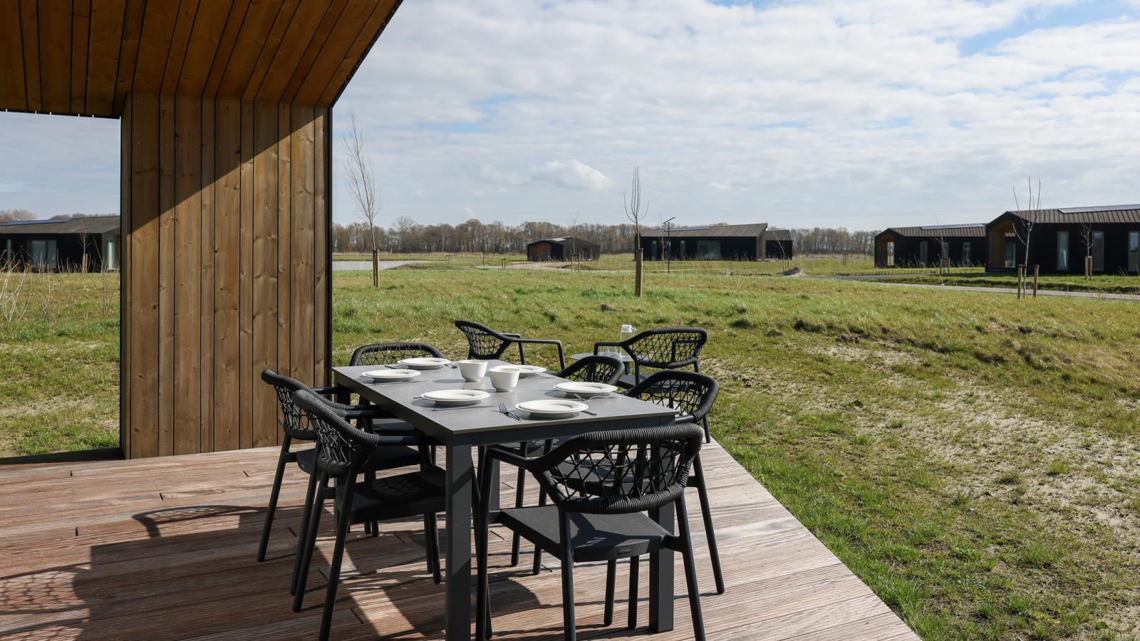 Natuurhuis Veldbries - Uitzicht zomer