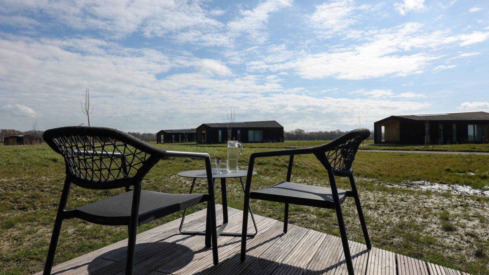 Natuurhuis Veldbries - Uitzicht zomer