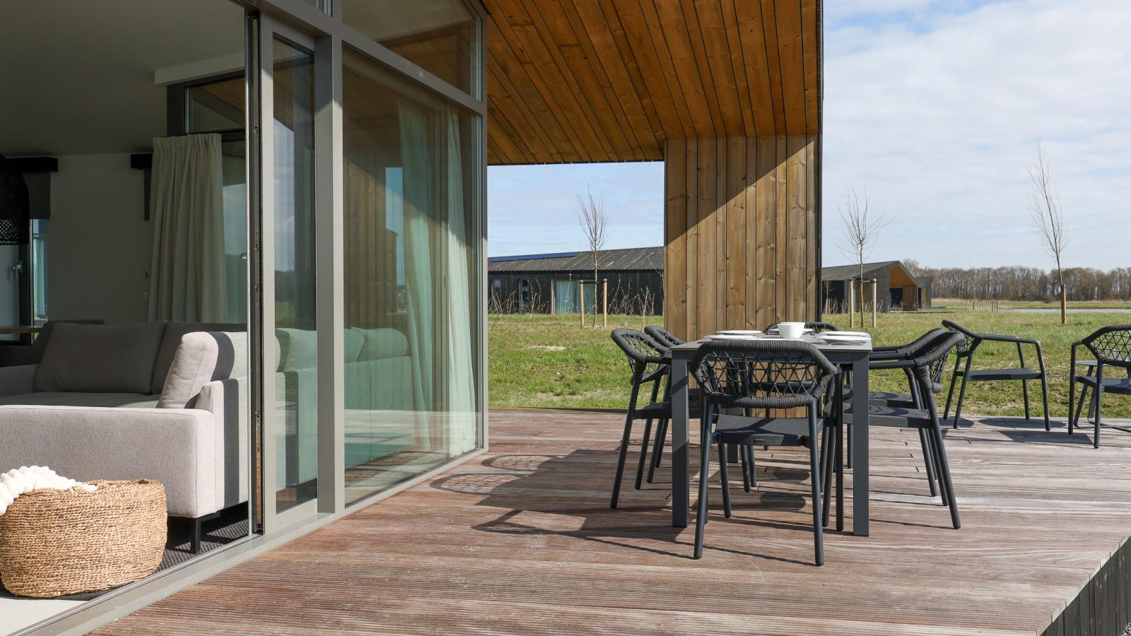 Natuurhuis Veldbries - Terrasbalkon