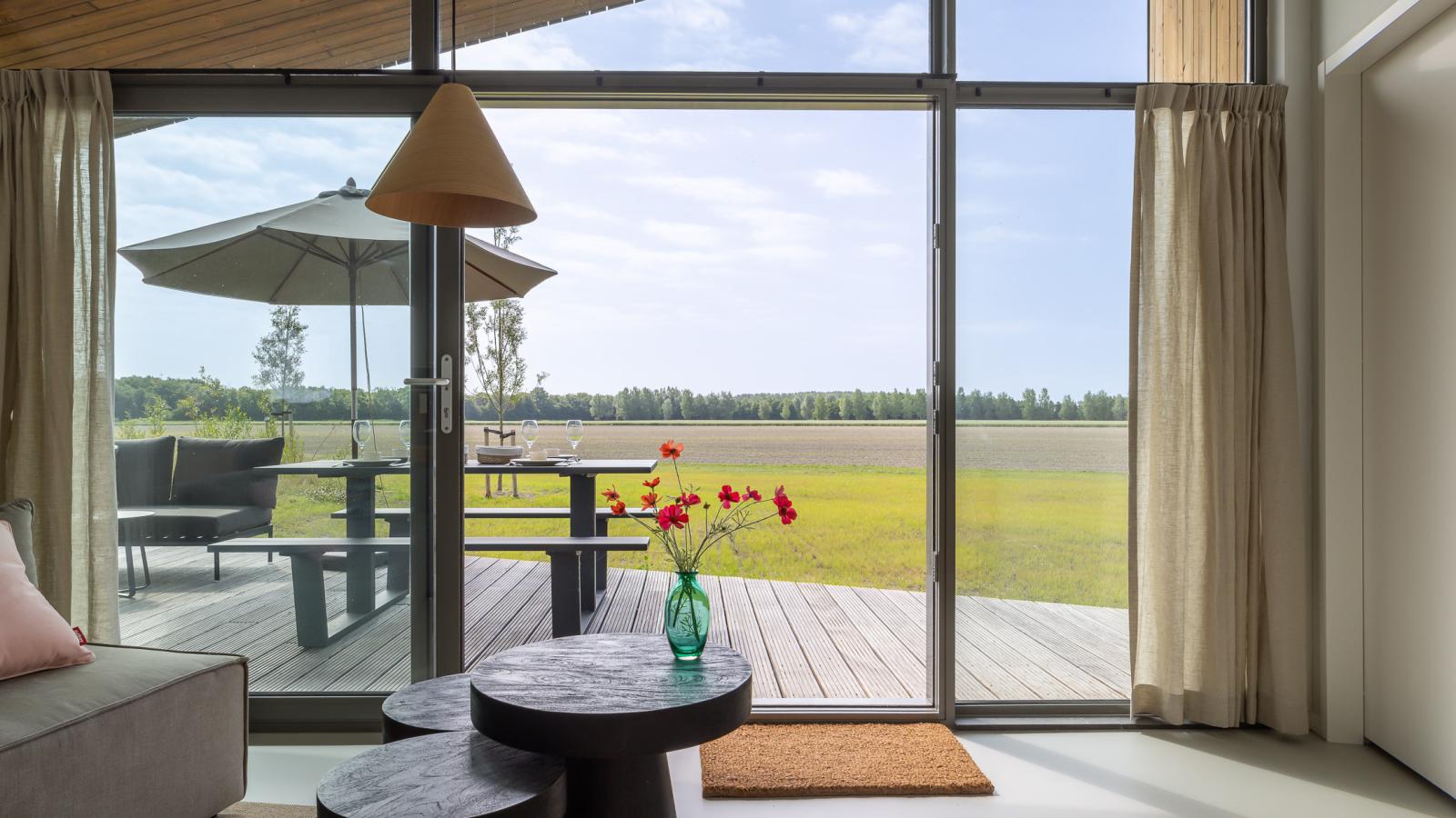 Natuurhuis Kreekrand - Uitzicht zomer