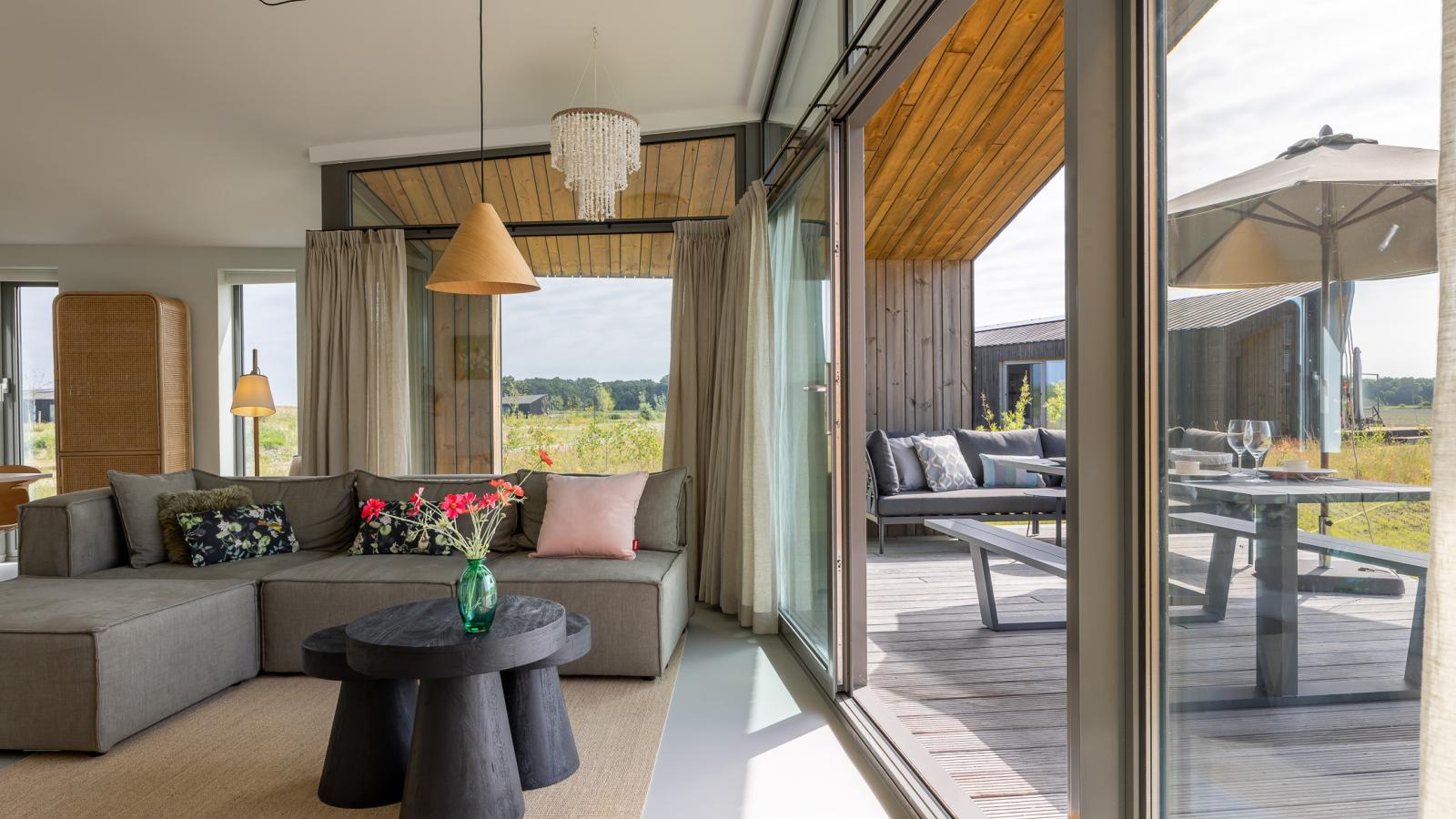 Natuurhuis Kreekrand - Woonkamer