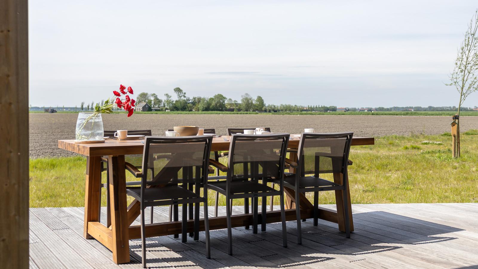 Natuurhuis Rietzoom - Uitzicht zomer